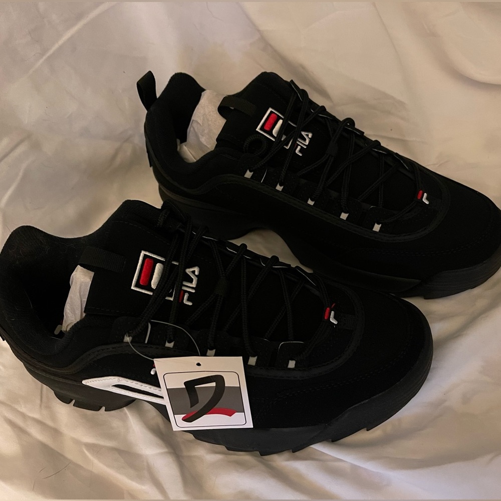 FILA Disruptor 2 BLK Size 11 NWT
